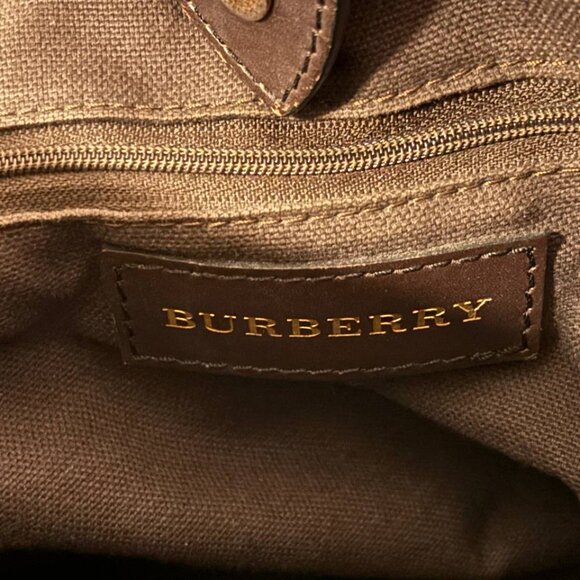 Burberry Haymarket Check Northfield Tote Bag - Picture 3 of 4